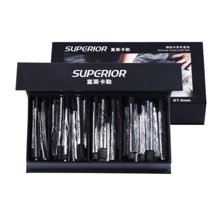 SUPERIOR Charcoal Strip 7-8cm 83 pcs