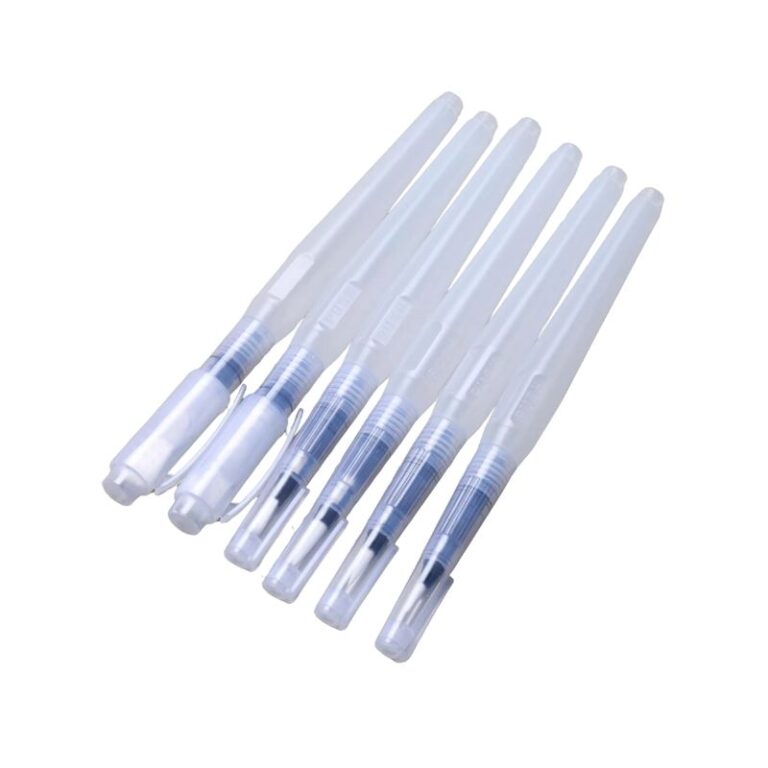 SUPERIOR Empty Brush Pen set of 6