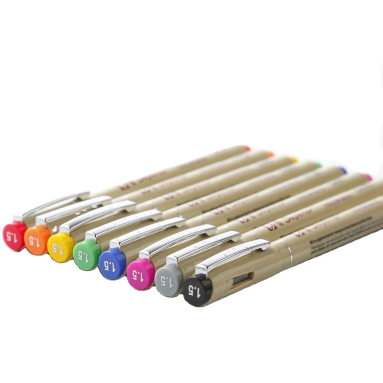 Superior Fineliner Drawing Pen Colors Set Of 8