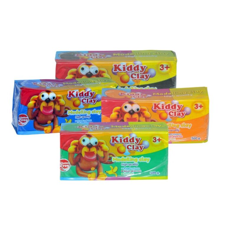 NARA KIDDY CLAY MODELLING CLAY 500G ASSORTED COLOR