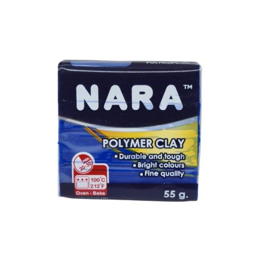 NARA SINGLE COLOR OF POLYMER CLAY DARK BLUE 55G