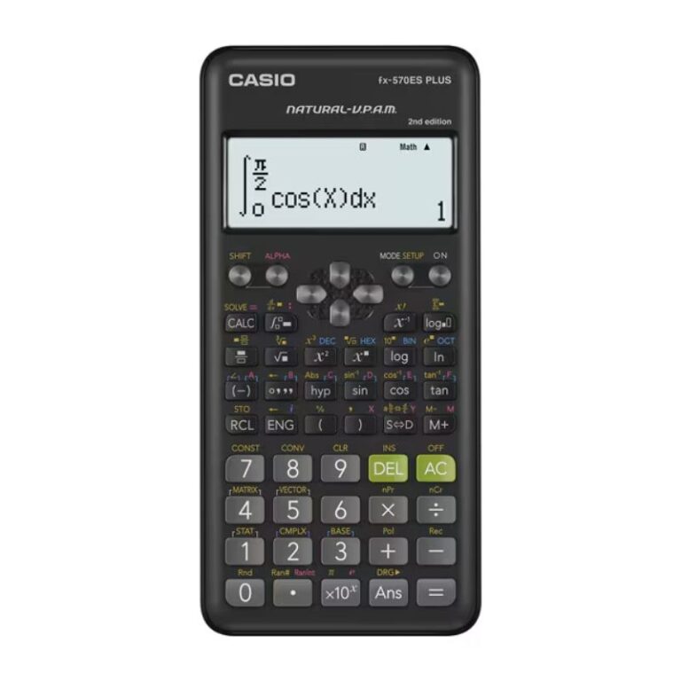 Casio FX-570ES PLUS-2 Standard Scientific Calculator 2nd Edition