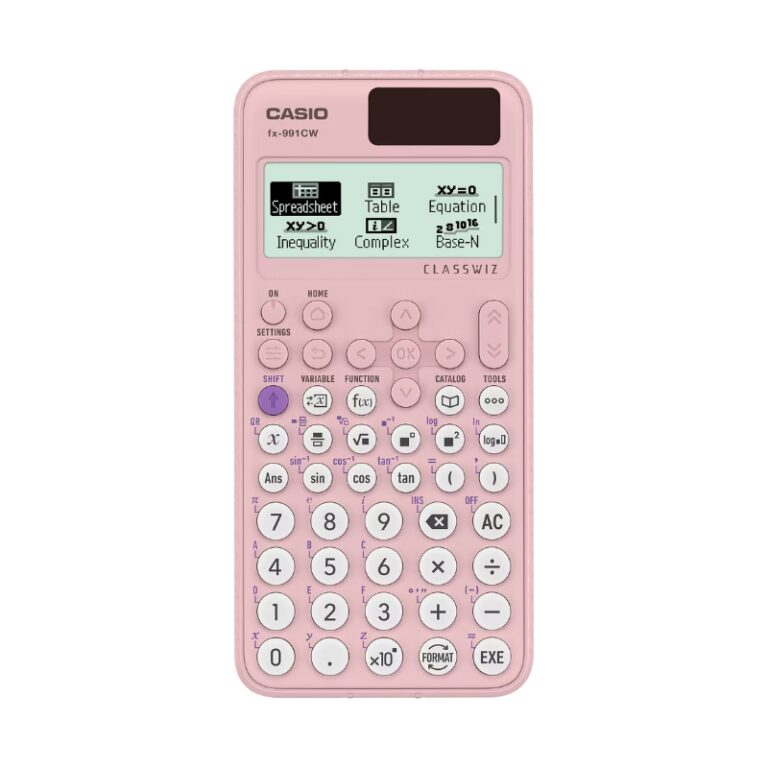 Casio fx-991CW Standard Scientific Calculator - Pink