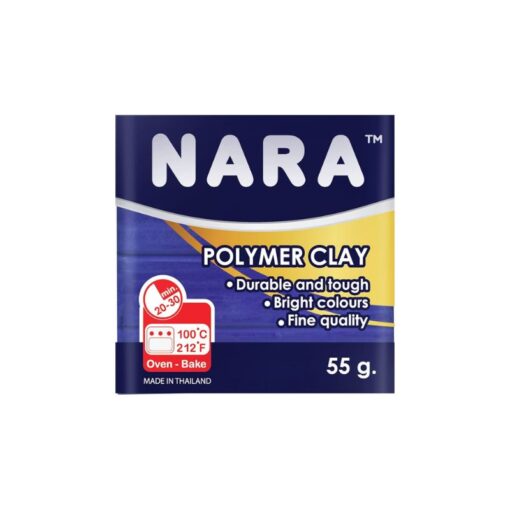 NARA SINGLE COLOR OF POLYMER CLAY INDIGO 55G