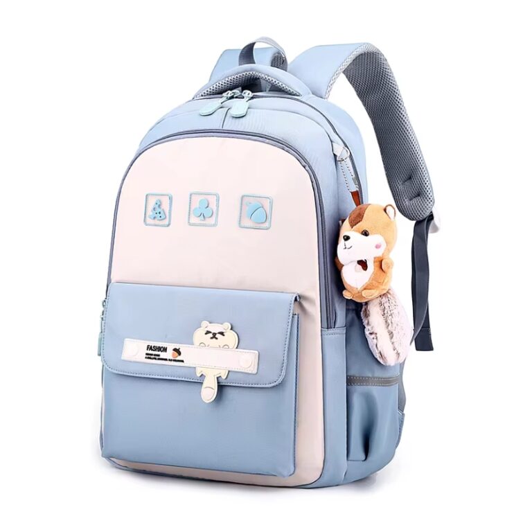 School Teen Backpack Pink Squirrel