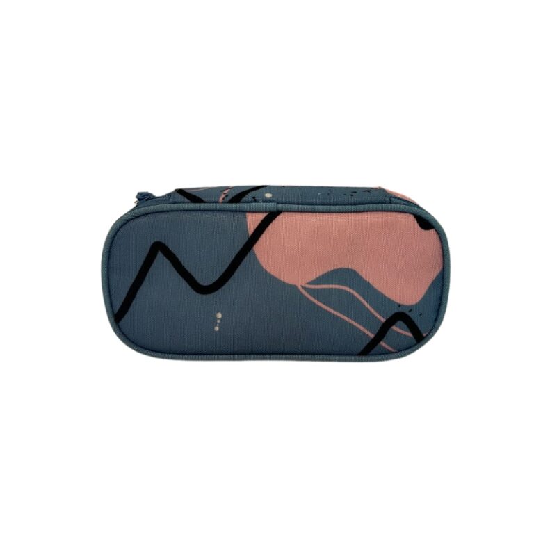 Locker School Kids Pencil Case Pink Blue