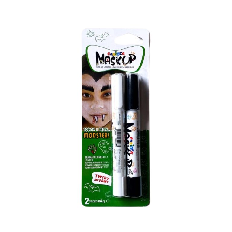 Carioca Mask Up Set Of 2 Sticks Monster