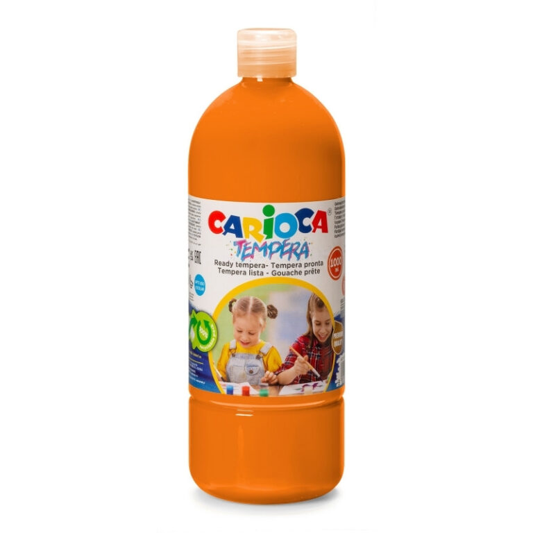 CARIOCA READY TEMPERA 1000ML ORANGE