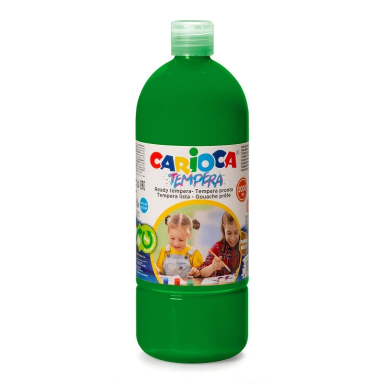 CARIOCA READY TEMPERA 1000ML BRIGHT GREEN