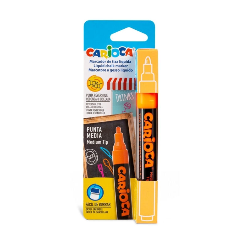 Carioca Chalk Marker Orange