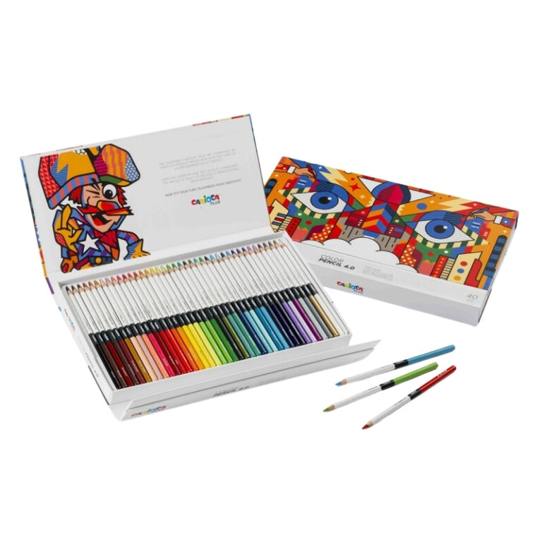 Carioca Plus Coloring Pencils 4.0 Set Of 40 - Image 4