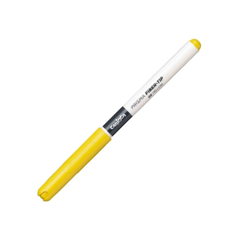 CARIOCA PLUS  PRISMA FIBER TIP YELLOW