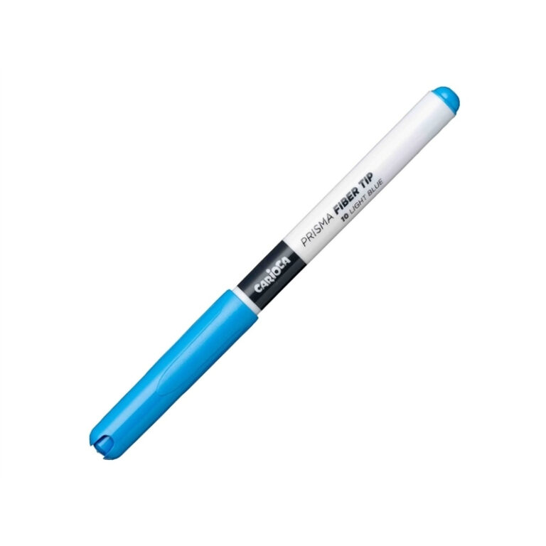 CARIOCA PLUS PRISMA FIBER TIP LIGHT BLUE