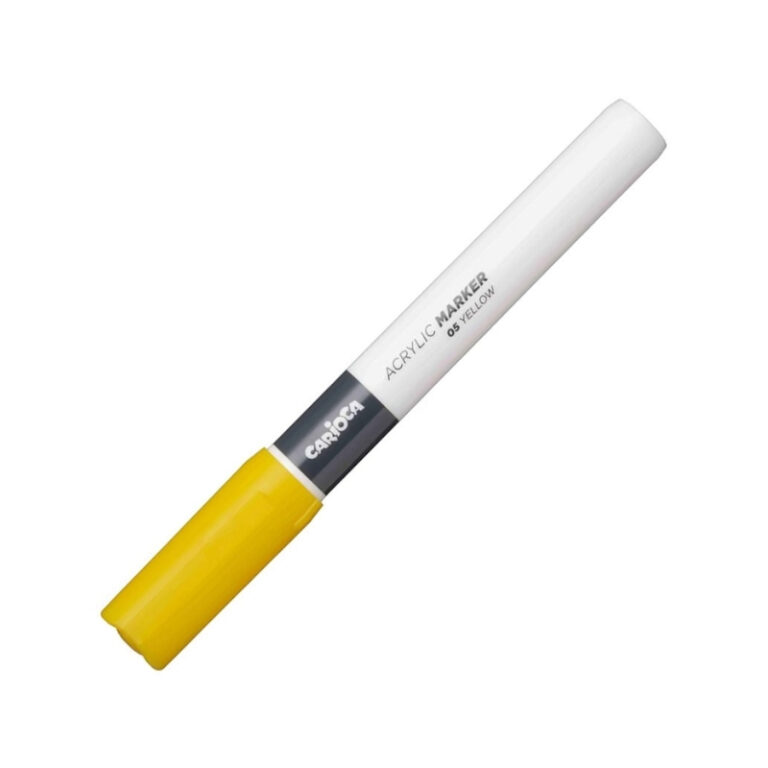 CARIOCA PLUS ACRYLIC MARKER YELLOW