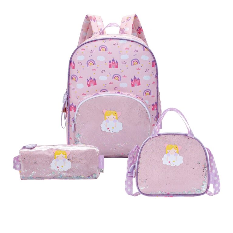 kids School Backpack + Lunch Bag + P.Case Fairy Tail