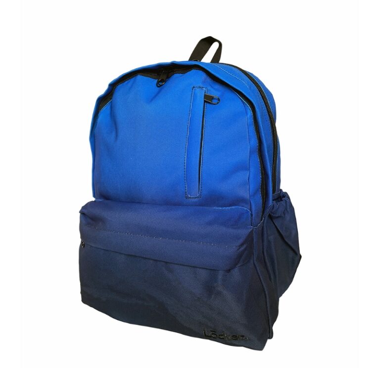 Locker School Backpack Gradient Blue Dark Blue