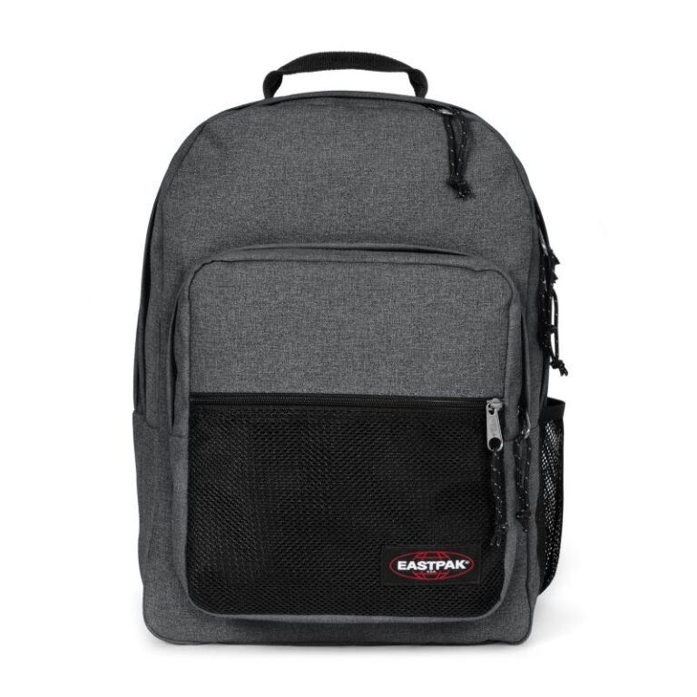 Eastpak Pinzip Black Denim Backpack