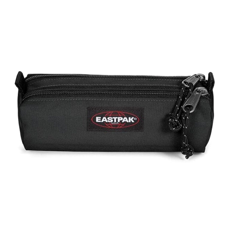 Eastpak Benchmark Double Pencil Case Black Denim