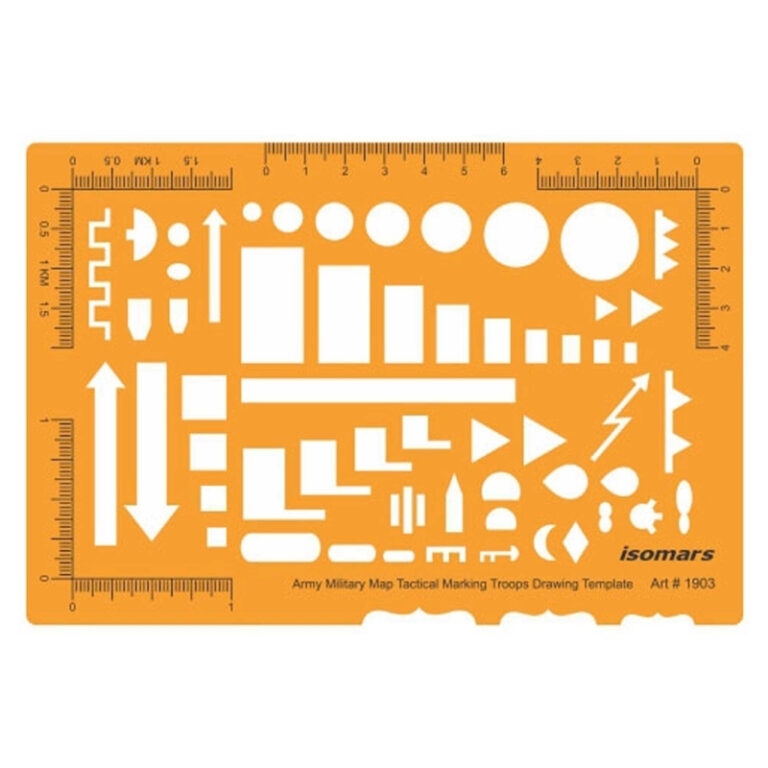 ISOMARS Army Map Marking Troops
