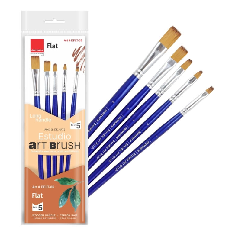 ISOMARS Estudio Paint Brush Fan Set of 4