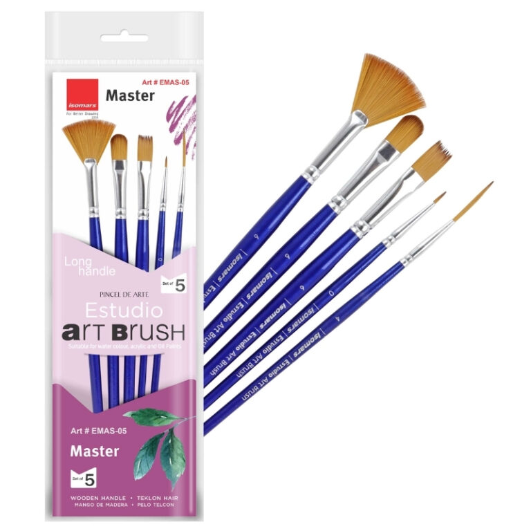 ISOMARS Estudio Paint Brush Master Set of 5