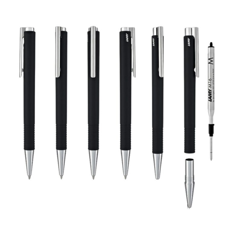 Lamy Logo Ballpoint Medium Nib Black - Image 3