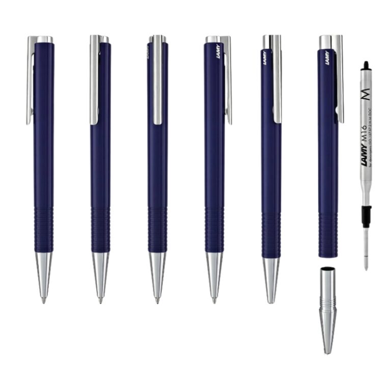 Lamy Logo Ballpoint Medium Nib Blue - Image 3