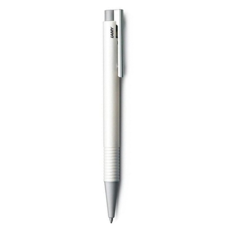 Lamy Logo Ballpoint Medium Nib White