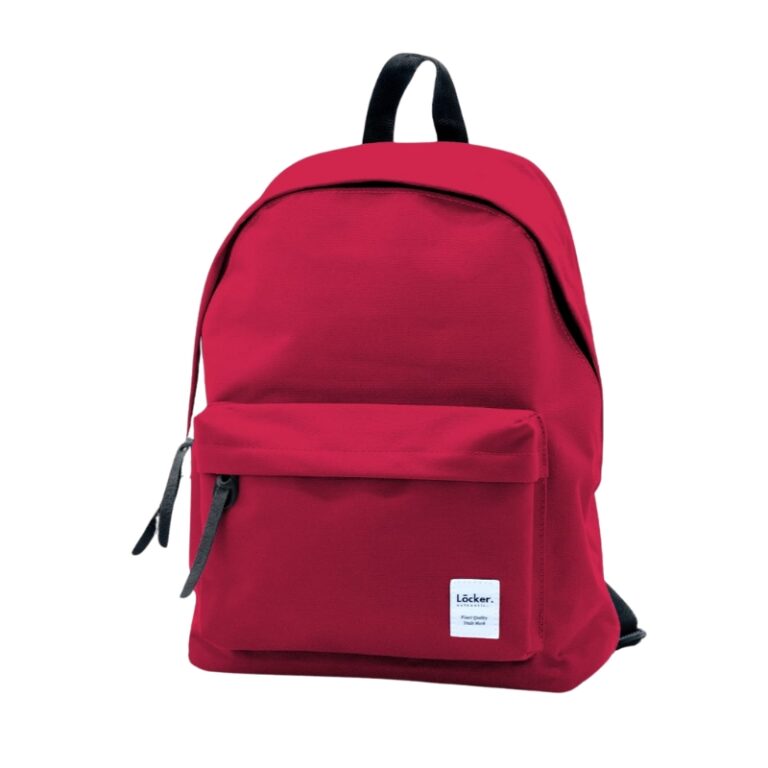 Locker Backpack Wine Red