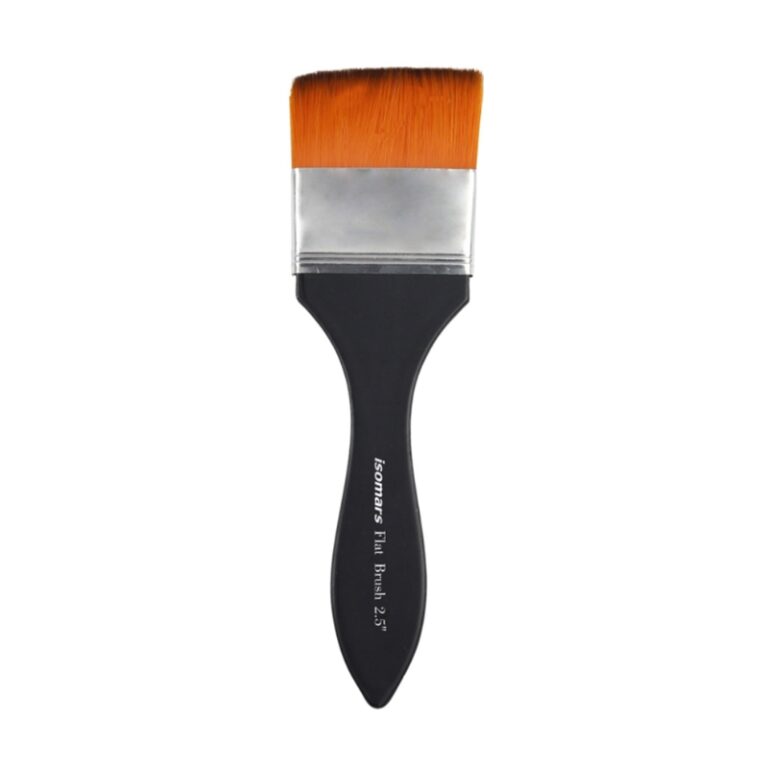 ISOMARS MARS Flat Brush Wash Brush 2.5