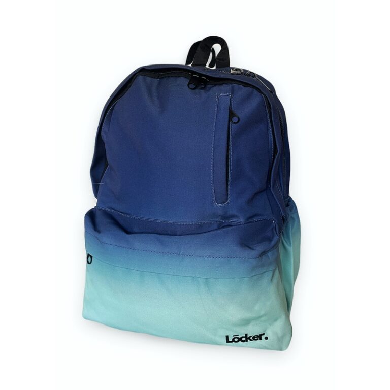 Locker Backpack Gradient Blue Light Blue