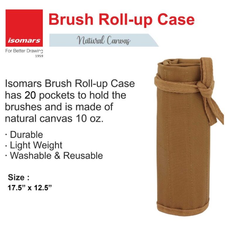 Isomars Brush Roll-Up Case 12.5" X 17.5" - Image 3