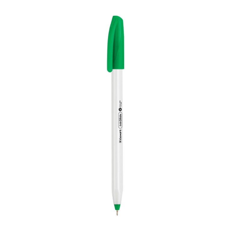 Luxor InkGlide 100 Green Ball Pen