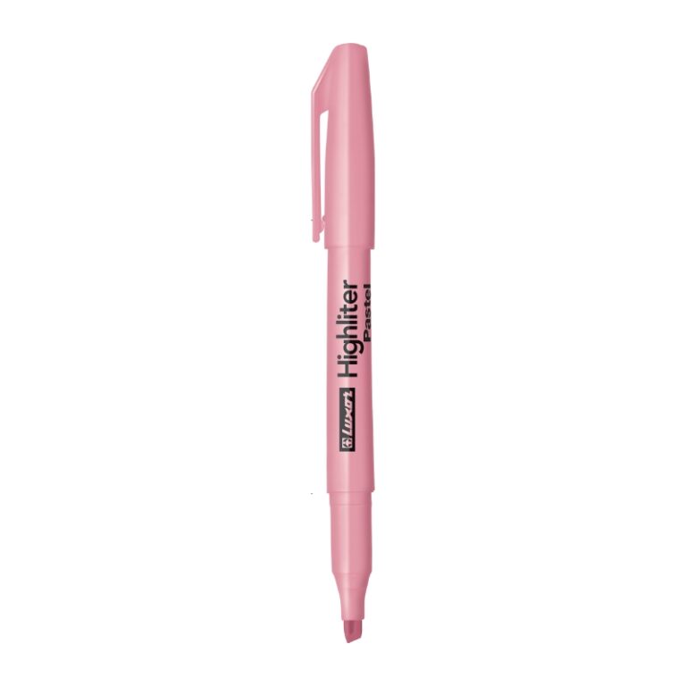 Luxor Pastel Highlighter Pen Pink