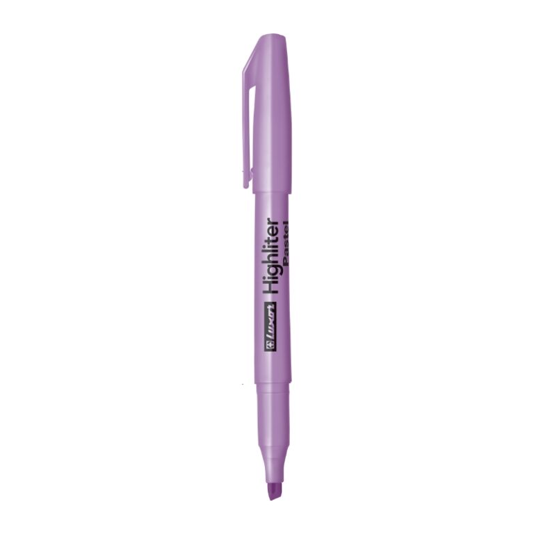 Luxor Pastel Highlighter Pen Purple