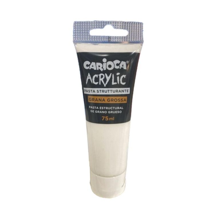 Carioca Acrylic 75ml Coarse Structure Paste