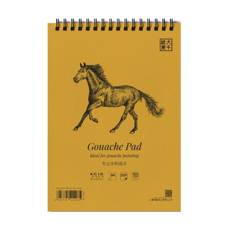 Thinkart Gouache Paper Pad White 8Kx32 Sheets 160g