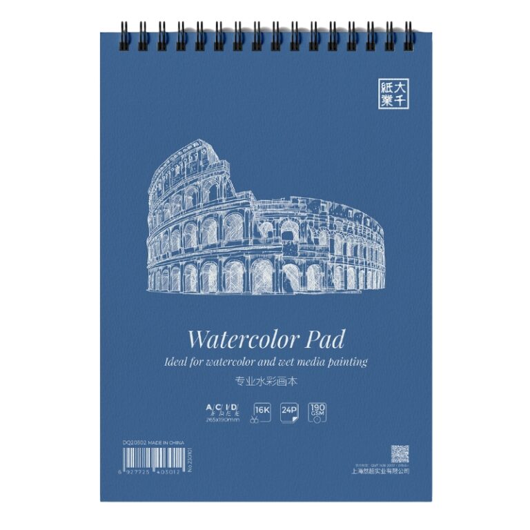 Thinkart Watercolor Paper Pad White 16Kx24 Sheets 190g