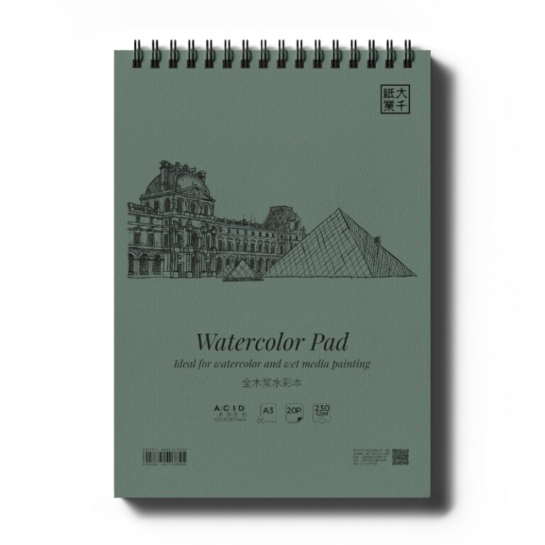 Thinkart Watercolor Paper Pad Warm White A3x20 Sheets 220g