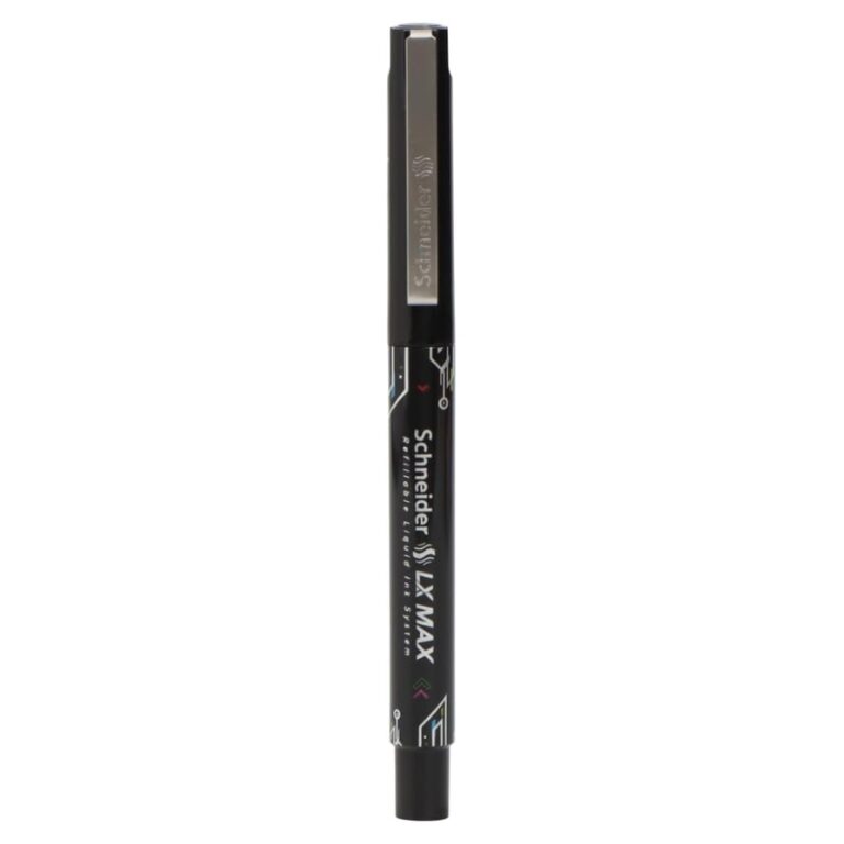 Luxor LX Max Needle Tip Roller Pen Black