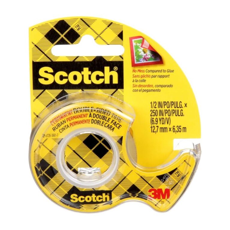 3M Double Sided Tape W/disp 12.7mm*6.3m