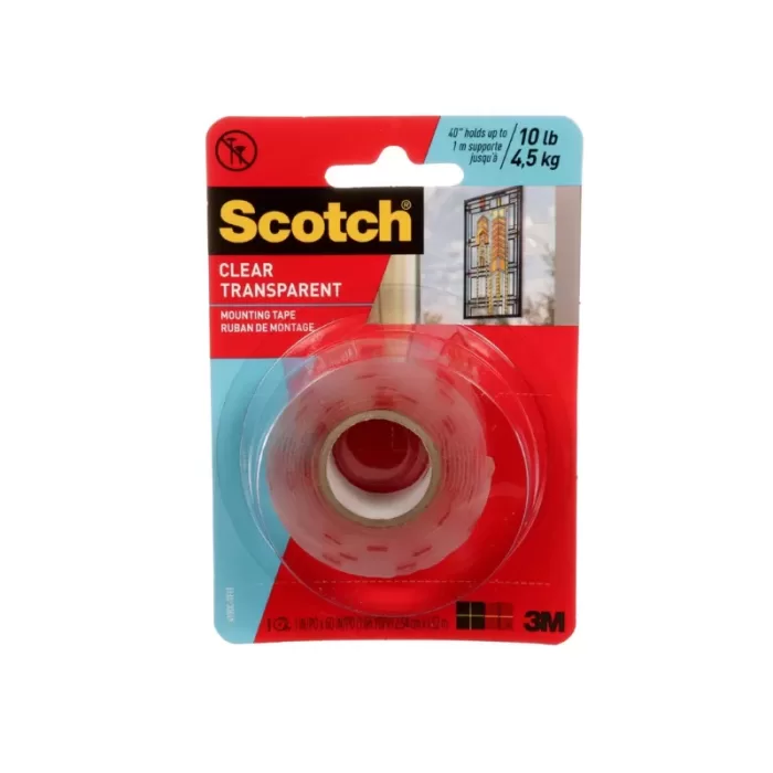 3M Scotch Mounting Tape Clear 2.5*1.52m