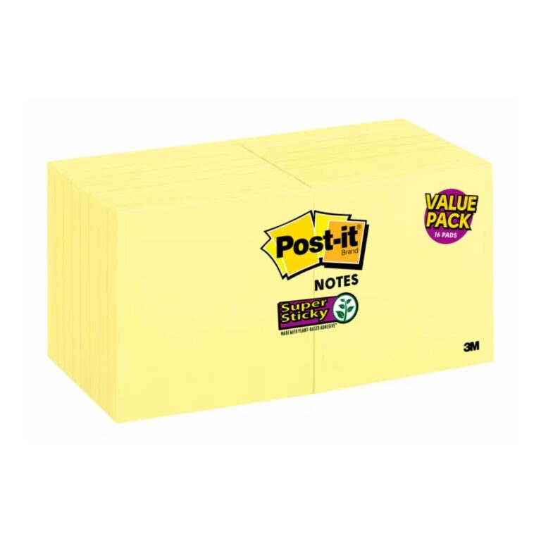 Post-it Sticky Notes 75*75cm Yellow 90sh (12 Per P)