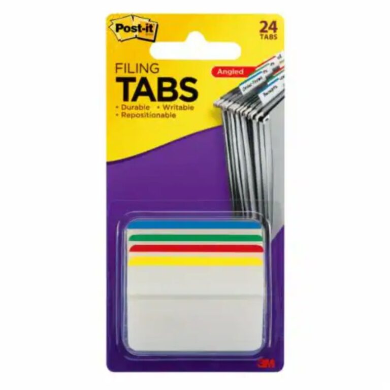 Post-it Filing Tabs 50.8*38.1mm (24 Tabs)