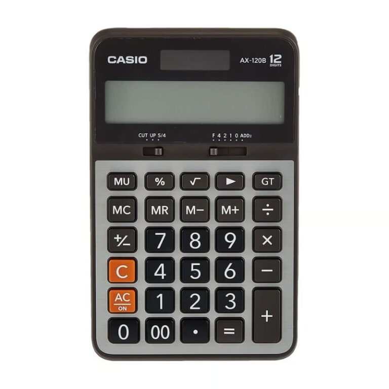 Casio AX-120S Desk Calculator 12digits