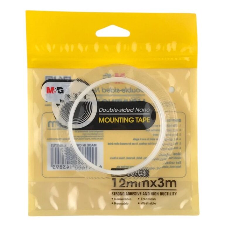 M&G Transparent Mouting Double Sided Tape 12MM*3M