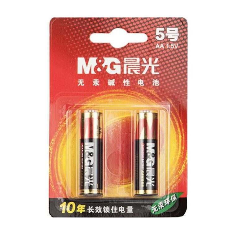 M&G Battery Alkaline AA 105V Set Of 2