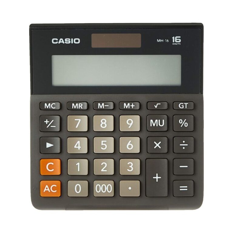 Casio MH-16 Desk Calculator 16 Digits