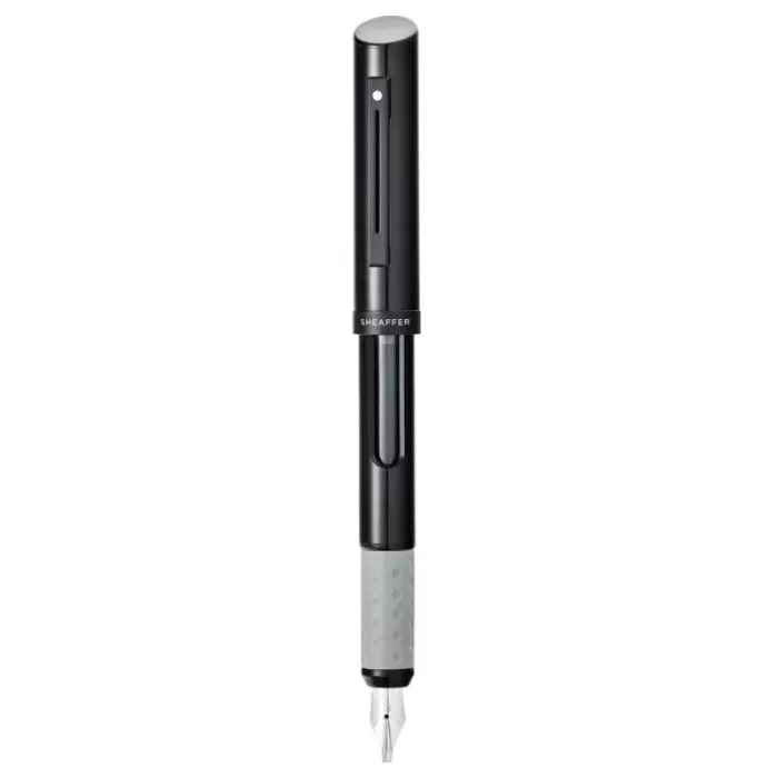 Sheaffer Calligraphy Matte Black Fountain pen with Black cap and Matte Black Trim in Hangsell - Medium Nib