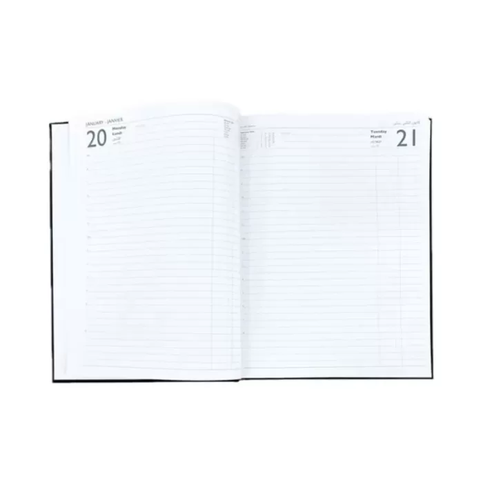 2025 Desk Diary 60gsm Hard Cover 17x24cm - Image 2